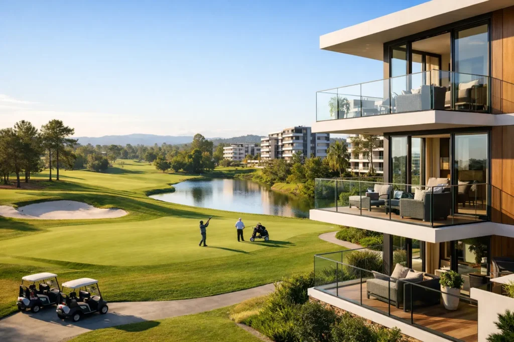 Why Investment Apartments Near Golf Courses Work